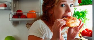 что можно кушать ночью без вреда