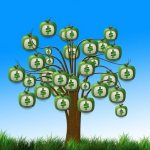 дерево с деньгами