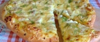 Диетический пирог с куриной. Легкий куриный пирог - запеканка.