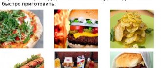 Фаст-фуд. Что это такое, фото, продукты