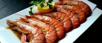 Как пожарить королевские креветки в панцире на сковороде сковородку, все хорошенько перемешиваем