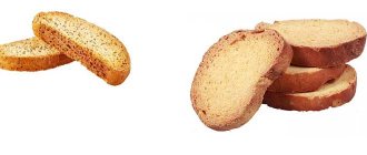 Какую имеют сухари калорийность?