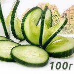Калорийность огурца