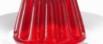 калорийность желатин