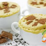 Кекс в микроволновке в кружке за 5 минут