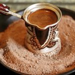 кофе на песке