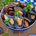 Мидии в масле. Рецепт приготовления дома. Фото