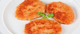 морковные котлеты калорийность