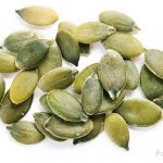 Очищенные ядра семян тыквы