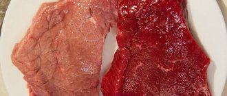 Отличие телятины от говядины