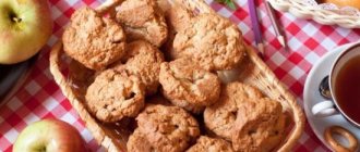 Овсяное печенье с яблоками — вкусно и полезно. Секреты и хитрости: как приготовить десерт из детства — овсяное печенье с яблоками
