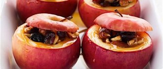 Печеные яблоки: польза и вред для человека