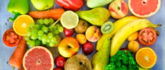 Польза овощей и фруктов