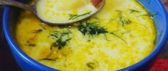 Пошаговый рецепт приготовления супа с плавленным сыром и курицей