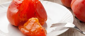 продукты для диеты на хурме