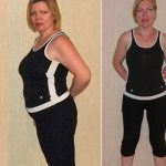 Результаты похудения на детском питании