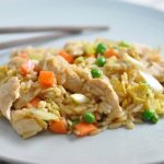 Рис с овощами и куриной грудкой