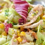 Салат с курицей, яблоками и кукурузой - рецепты