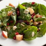 Салаты из шпината свежего. Рецепты с фото