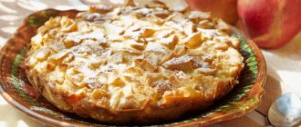 Шарлотка из овсяной муки с овсяными хлопьями: диетический рецепт