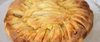 Шарлотка с манкой и яблоками — рецепт с фото пошагово