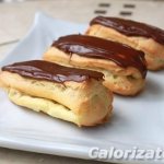 Шоколадный эклер калорийность. Эклеры