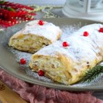 Штрудель из лаваша с творогом