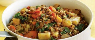 сколько калорий в рагу овощном