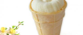 Состав мороженого СССР