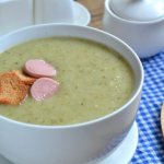 Суп-пюре из брокколи со сливками