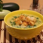 Суп-пюре из кабачков