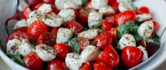 сыр моцарелла калорийность