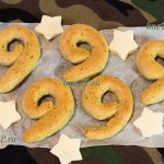 Творожное печенье ПП рецепт с цельнозерновой мукой ко Дню Победы