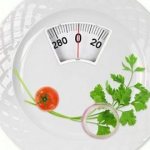 Весы в тарелке