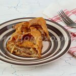 Яблочный штрудель - простой рецепт