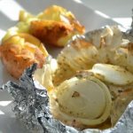 Запеченная горбуша под пикантным соусом