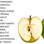 Зеленое яблоко. Калорийность 1 шт., на 100 г, БЖУ, как употреблять