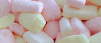 Жевательный зефир с желатином